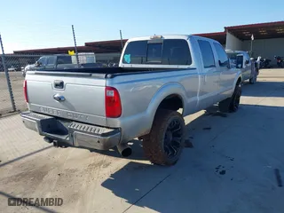 2014 Ford Super Duty F-250 SRW XL with VIN 1FT7W2BT5EEB05210, listed as a IAAI auction lot 41192736 with 283,326 mi miles. Bid and sale history available at carsss.com. Image 4.