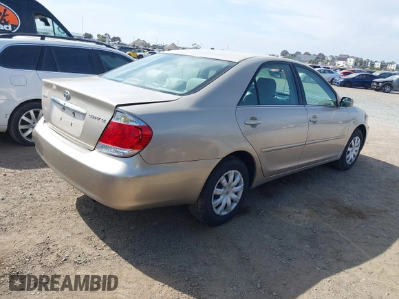 2006 Toyota Camry STD with VIN 4T1BE32K96U104607, listed as a IAAI auction lot 42031570 with 122,867 mi miles and . Bid and sale history available at DreamBid. Image 4.