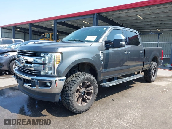 2019 Ford F-250 XL with VIN 1FT7W2BT9KED11352, listed as a IAAI auction lot 42442144 with 123,664 mi miles and . Bid and sale history available at DreamBid. Image 19.