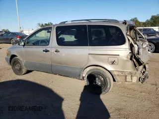 2001 Toyota Sienna LE with VIN 4T3ZF13C01U359721, listed as a Copart auction lot 75899494 with 280,173 mi miles and Salvage Title. Bid and sale history available at carsss.com. Image 2.