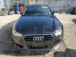 2012 Audi A6 Premium Plus with VIN WAUDFAFC3CN147618, listed as a Copart auction lot 57061605 with 164,310 mi miles and Clean title. Bid and sale history available at DreamBid. Image 5.
