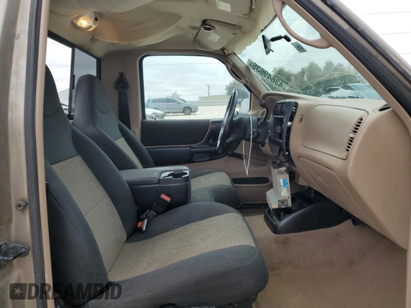 2003 Ford Ranger XL with VIN 1FTYR10D43PA16117, listed as a Copart auction lot 43649635 with 237,394 mi miles and Salvage Title. Bid and sale history available at DreamBid. Image 11.