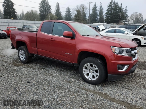 2016 Chevrolet Colorado 2WD LT with VIN 1GCHSCE35G1200880, listed as a Copart auction lot 83598604 with 54,266 mi miles and Salvage Title. Bid and sale history available at carsss.com. Image 4.