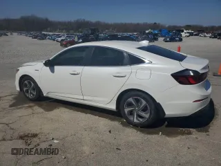 2019 Honda Insight EX with VIN 19XZE4F52KE018139, listed as a Copart auction lot 48791605 with 74,562 mi miles and Salvage Title. Bid and sale history available at carsss.com. Image 2.