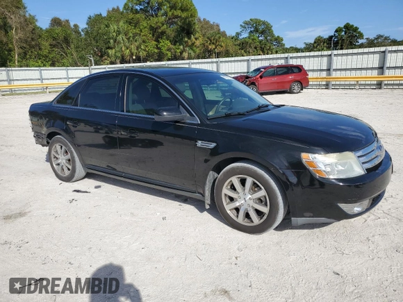 2008 Ford Taurus SEL with VIN 1FAHP24W68G176147, listed as a Copart auction lot 81000194 with 160,527 mi miles and Salvage Title. Bid and sale history available at carsss.com. Image 4.