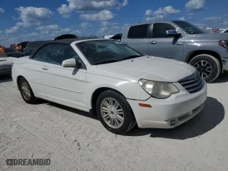 2008 Chrysler Sebring Touring with VIN 1C3LC55R58N156756, listed as a Copart auction lot 77406234 with 0 mi miles and Salvage Title. Bid and sale history available at carsss.com. Image 4.
