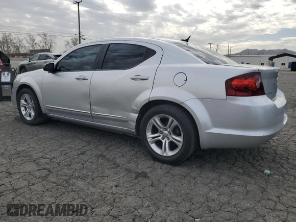 2012 Dodge Avenger SE with VIN 1C3CDZAB8CN154070, listed as a Copart auction lot 47322795 with 190,259 mi miles and Salvage Title. Bid and sale history available at DreamBid. Image 2.