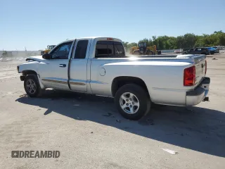 2006 Dodge Dakota SLT with VIN 1D7HE42K36S554565, listed as a Copart auction lot 53402695 with 144,433 mi miles and Salvage Title. Bid and sale history available at carsss.com. Image 2.