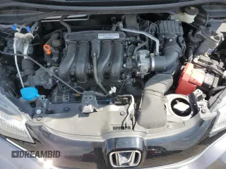 2017 Honda Fit EX-L with VIN 3HGGK5H98HM703123, listed as a Copart auction lot 61678095 with 25,714 mi miles and Salvage title. Bid and sale history available at DreamBid. Image 11.