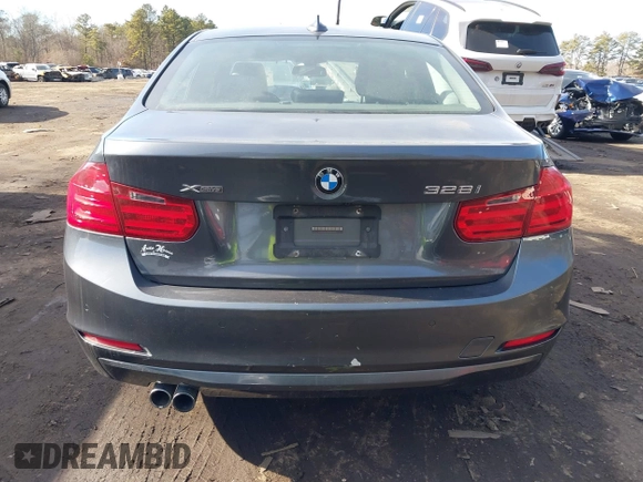 2013 BMW 3 Series 328i xDrive with VIN WBA3B3G58DNR79587, listed as a IAAI auction lot 41494987 with 115,336 mi miles. Bid and sale history available at carsss.com. Image 16.