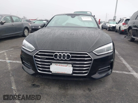 2019 Audi A5 Sportback Premium with VIN WAUANCF50KA072515, listed as a IAAI auction lot 41135123 with 30,456 mi miles. Bid and sale history available at carsss.com. Image 12.