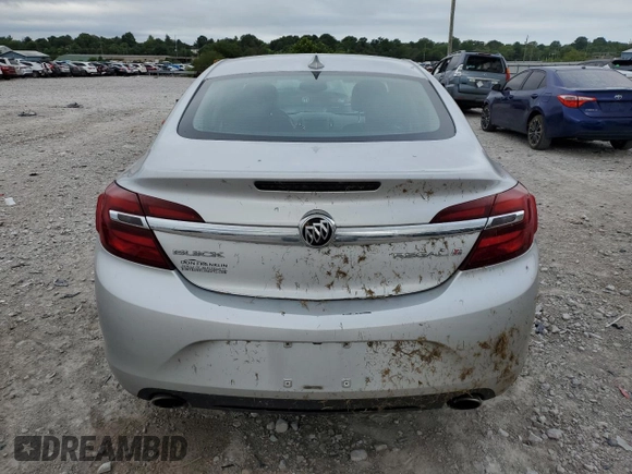 2015 Buick Regal with VIN 2G4GK5EX2F9205437, listed as a Copart auction lot 63272264 with 97,069 mi miles and Salvage Title. Bid and sale history available at DreamBid. Image 6.