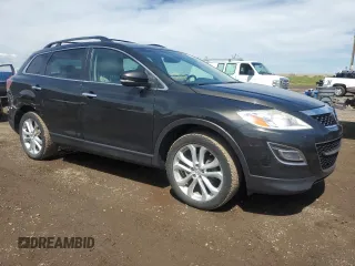 2012 Mazda CX-9 Grand Touring with VIN JM3TB3DA0C0351725, listed as a Copart auction lot 64089375 with 230,811 mi miles and Salvage title. Bid and sale history available at DreamBid. Image 4.