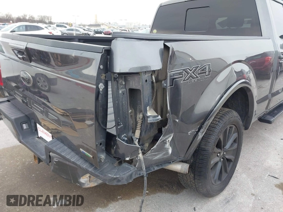 2020 Ford F-150 XL with VIN 1FTFW1E47LFC74601, listed as a IAAI auction lot 41238768 with 50,018 mi miles. Bid and sale history available at carsss.com. Image 20.