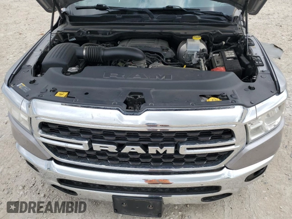 2022 Ram 1500 Big Horn with VIN 1C6SRFBT6NN135557, listed as a Copart auction lot 55143785 with 64,930 mi miles and Salvage title. Bid and sale history available at DreamBid. Image 11.