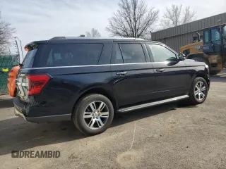 2023 Ford Expedition Max Limited with VIN 1FMJK1K8XPEA50565, listed as a Copart auction lot 48521005 with 52,634 mi miles and Clean title. Bid and sale history available at DreamBid. Image 3.