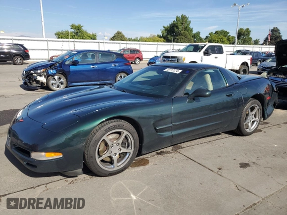2001 Chevrolet Corvette with VIN 1G1YY22G015107824, listed as a Copart auction lot 70712274 with 85,372 mi miles and Salvage Title. Bid and sale history available at carsss.com. Image 1.