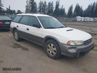 1999 Subaru Legacy Wagon Outback with VIN 4S3BG685XX6630350, listed as a IAAI auction lot 41763756 with 109,360 mi miles. Bid and sale history available at carsss.com. Image 1.