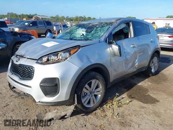 2019 Kia Sportage LX with VIN KNDPM3AC8K7591055, listed as a IAAI auction lot 41962190 with 74,003 mi miles. Bid and sale history available at carsss.com. Image 17.