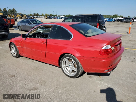 2003 BMW 3 Series 330Ci with VIN WBABN53433PH05151, listed as a Copart auction lot 72736014 with 186,513 mi miles and Clean Title. Bid and sale history available at carsss.com. Image 2.