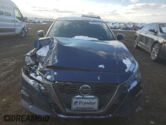 2020 Nissan Altima SR with VIN 1N4AL4CV5LC186198, listed as a Copart auction lot 44070995 with 82,927 mi miles and Salvage Title. Bid and sale history available at carsss.com. Image 5.