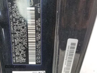 2012 Lexus IS 350 C с VIN JTHFE2C25C2508766, выставлен на аукционе Copart как лот 78329954 с пробегом 160 226 миль миль и Списание • Salvage title. История ставок и продаж доступна на DreamBid. Изображение 13.