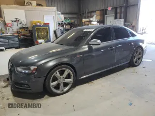 2015 Audi S4 Prestige with VIN WAUKGAFL9FA123534, listed as a Copart auction lot 85064854 with 112,664 mi miles and Clean Title. Bid and sale history available at carsss.com. Image 1.
