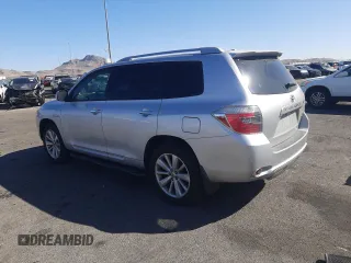 2010 Toyota Highlander Hybrid Limited w/3rd Row with VIN JTEJW3EH0A2044732, listed as a Copart auction lot 52618435 with 251,251 mi miles and Clean Title. Bid and sale history available at carsss.com. Image 2.