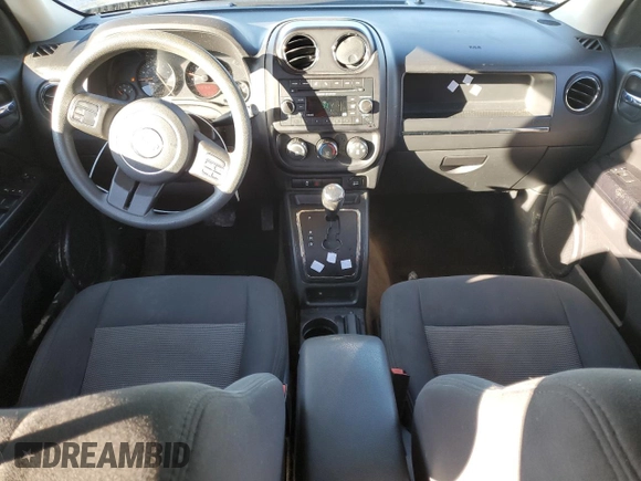 2017 Jeep Patriot Sport SE with VIN 1C4NJPBAXHD122645, listed as a Copart auction lot 45347355 with 74,322 mi miles and Salvage Title. Bid and sale history available at carsss.com. Image 8.