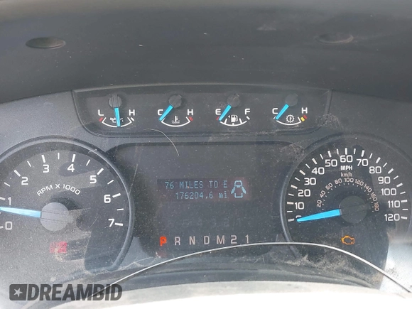 2013 Ford F-150 XL with VIN 1FTFX1EF7DFC10994, listed as a IAAI auction lot 42435310 with 176,204 mi miles and . Bid and sale history available at DreamBid. Image 7.
