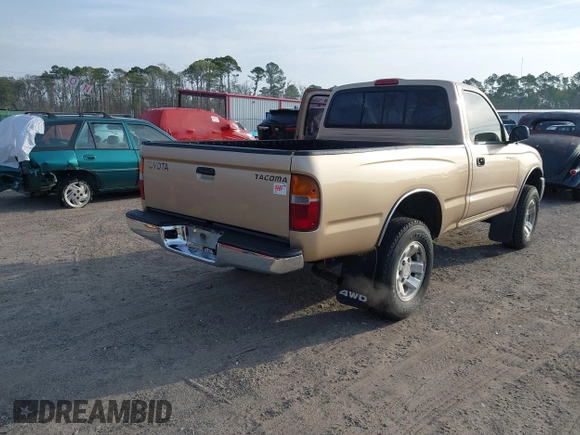 1999 Toyota Tacoma with VIN 4TAPM62NXXZ439318, listed as a IAAI auction lot 41721442 with 299,876 mi miles and . Bid and sale history available at DreamBid. Image 4.