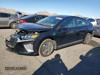 2021 Hyundai Ioniq Limited z VIN KMHCX5LD3MU259418, wystawiony jako Copart lot #82593434 z przebiegiem Nie podano mil oraz Szkoda całkowita • Salvage title. Historia ofert i sprzedaży dostępna na DreamBid. Obrazek 1.