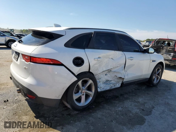 2018 Jaguar F-Pace 30t Premium with VIN SADCJ2GX3JA328201, listed as a Copart auction lot 50598965 with 115,435 mi miles and Salvage Title. Bid and sale history available at DreamBid. Image 3.
