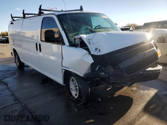 2011 Chevrolet Express Cargo Van with VIN 1GCZGUCG1B1111849, listed as a Copart auction lot 78073424 with Not Provided miles and Salvage Title. Bid and sale history available at carsss.com. Image 4.