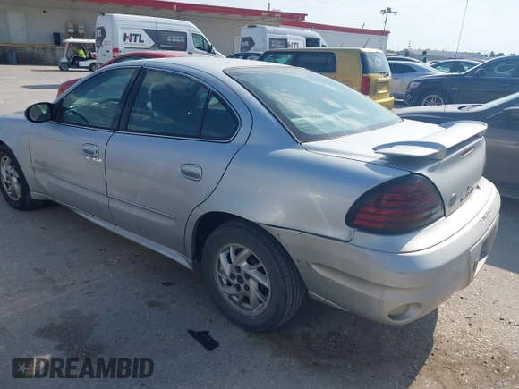2003 Pontiac Grand Am SE1 with VIN 1G2NF52F03C278763, listed as a IAAI auction lot 42058886 with 226,926 mi miles. Bid and sale history available at carsss.com. Image 3.