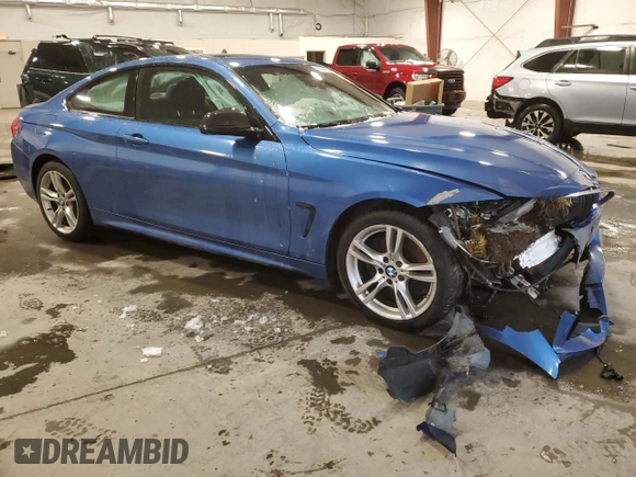 2015 BMW 4 Series 428i xDrive с VIN WBA3N5C54FK197767, выставлен на аукционе Copart как лот 44041735 с пробегом 100 132 миль миль и Списание • Salvage title. История ставок и продаж доступна на DreamBid. Изображение 4.
