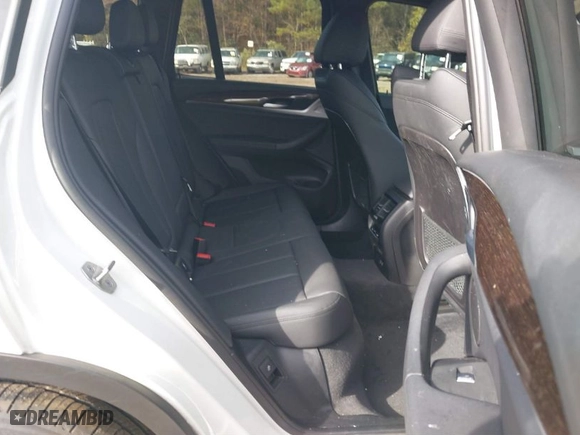 2021 BMW X3 sDrive30i with VIN 5UXTY3C01M9H17478, listed as a IAAI auction lot 40700615 with 37,277 mi miles. Bid and sale history available at carsss.com. Image 8.