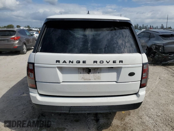 2016 Land Rover Range Rover Autobiography with VIN SALGV2EF3GA275643, listed as a Copart auction lot 50898975 with 166,517 mi miles and Clean Title. Bid and sale history available at DreamBid. Image 6.