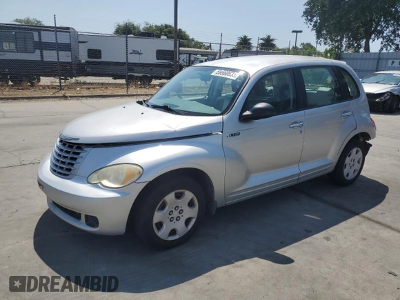 2006 Chrysler PT Cruiser with VIN 3A4FY48B56T248640, listed as a Copart auction lot 59660635 with 114,889 mi miles and Salvage title. Bid and sale history available at DreamBid. Image 1.
