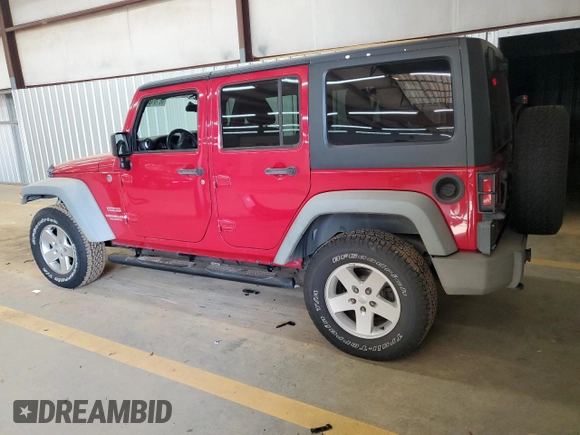 2012 Jeep Wrangler Unlimited Sport z VIN 1C4BJWDG2CL171531, wystawiony jako Copart lot #62181805 z przebiegiem 195 394 mil mil oraz Szkoda całkowita • Salvage title. Historia ofert i sprzedaży dostępna na DreamBid. Obrazek 2.
