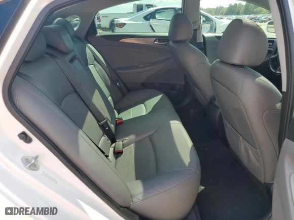 2015 Hyundai Sonata Hybrid Limited with VIN KMHEC4A42FA120760, listed as a Copart auction lot 49870275 with 117,555 mi miles and Salvage Title. Bid and sale history available at carsss.com. Image 10.