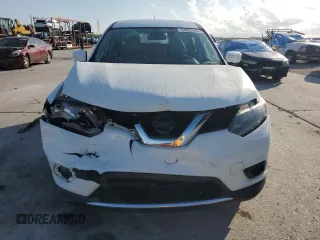 2016 Nissan Rogue S with VIN KNMAT2MT6GP595644, listed as a Copart auction lot 54552665 with 48,004 mi miles and Salvage Title. Bid and sale history available at carsss.com. Image 5.