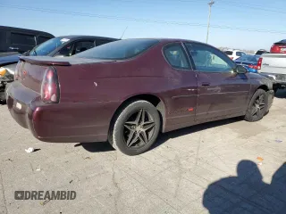 2003 Chevrolet Monte Carlo SS with VIN 2G1WX12K239155940, listed as a Copart auction lot 83784274 with Not Provided miles and Salvage Title. Bid and sale history available at carsss.com. Image 3.