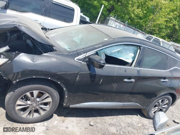 2017 Nissan Murano SL with VIN 5N1AZ2MG0HN111557, listed as a IAAI auction lot 42051550 with 225,668 mi miles. Bid and sale history available at carsss.com. Image 15.