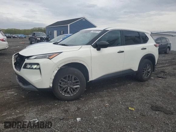 2023 Nissan Rogue S with VIN 5N1BT3AB5PC928327, listed as a Copart auction lot 55635015 with 15,159 mi miles and Salvage title. Bid and sale history available at DreamBid. Image 1.