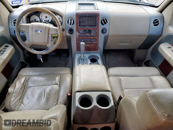 2006 Ford F-150 XLT с VIN 1FTPW12V56FB51997, выставлен на аукционе Copart как лот 65016595 с пробегом 159 402 миль миль и Чистый • Clean title. История ставок и продаж доступна на DreamBid. Изображение 8.
