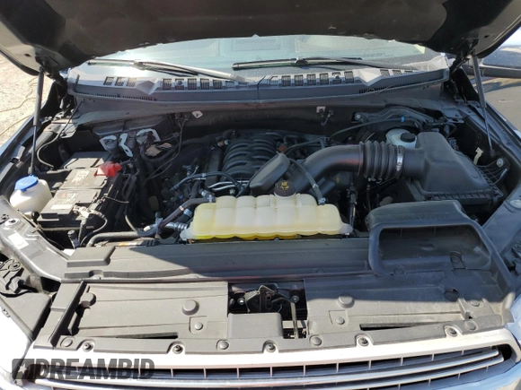 2020 Ford F-150 XL with VIN 1FTEW1E52LFC63073, listed as a Copart auction lot 57453495 with 22,718 mi miles and Salvage title. Bid and sale history available at DreamBid. Image 11.