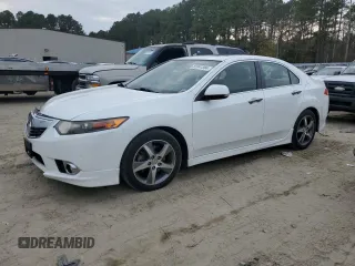 2014 Acura TSX Special Edition with VIN JH4CU2F89EC003705, listed as a Copart auction lot 81041384 with 195,172 mi miles and Salvage title. Bid and sale history available at DreamBid. Image 1.
