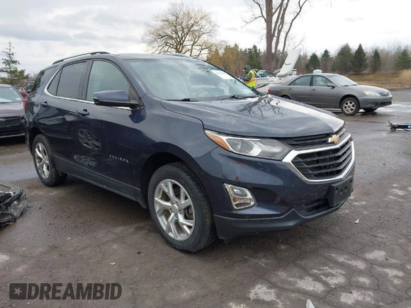 2018 Chevrolet Equinox LT with VIN 3GNAXTEXXJL269187, listed as a IAAI auction lot 41866559 with 44,981 mi miles. Bid and sale history available at carsss.com. Image 1.