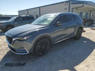 2023 Mazda CX-9 Carbon Edition with VIN JM3TCBDY8P0653953, listed as a Copart auction lot 48810905 with 27,677 mi miles and Salvage Title. Bid and sale history available at carsss.com. Image 1.